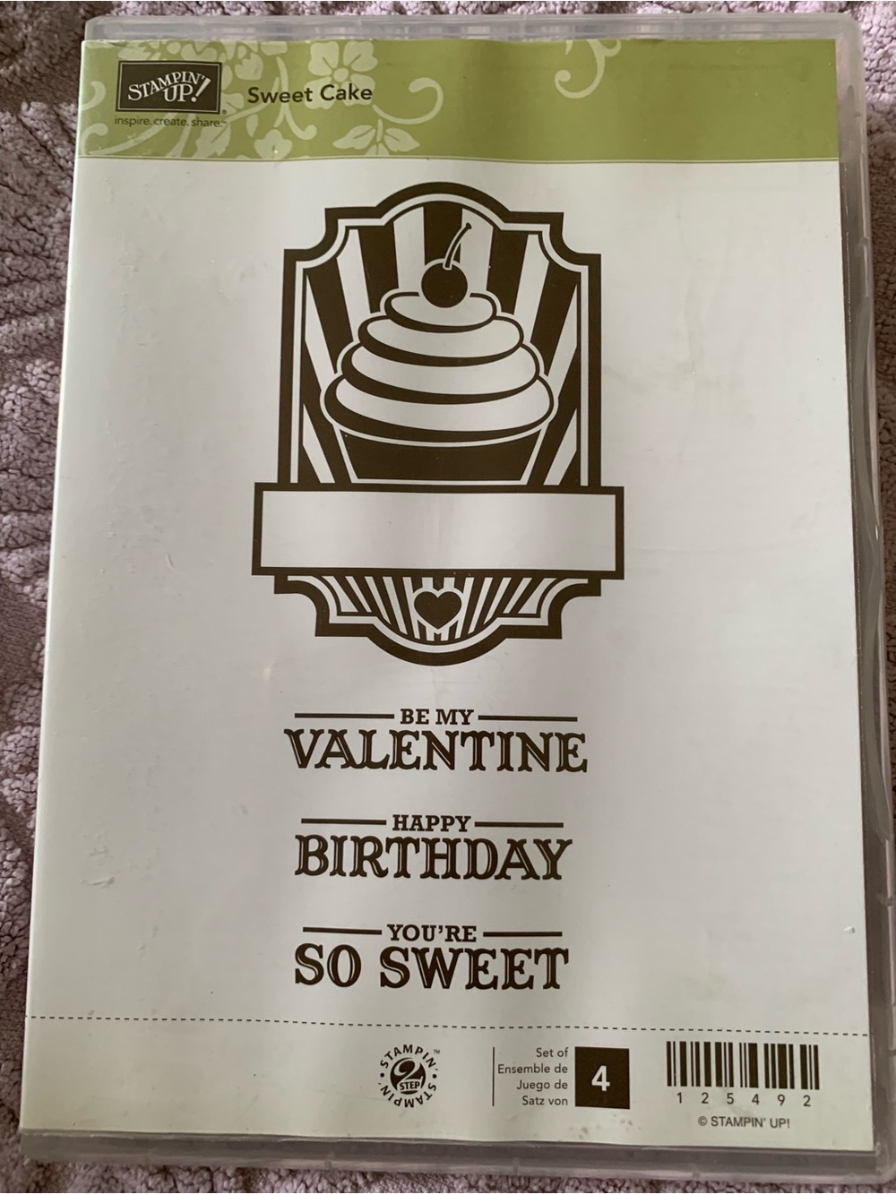 Stampin' Up! Sweet Cake Stamp Set